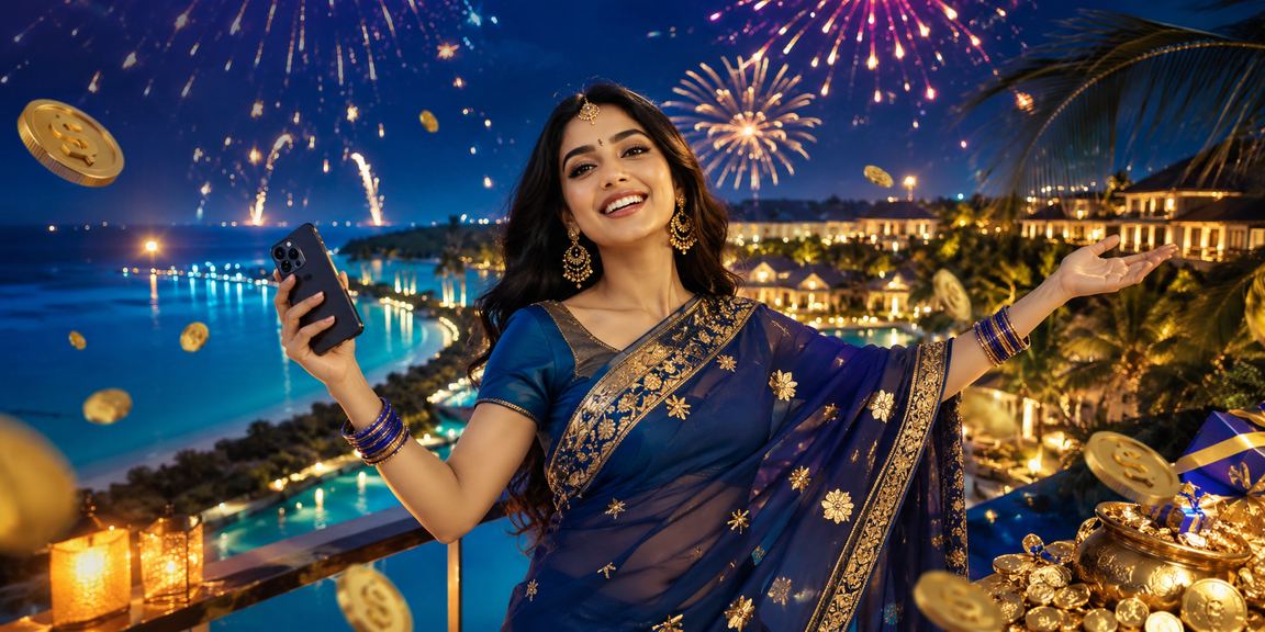 মোবাইল থেকে টিকপিকে9 বাজি ধরার দৃশ্য